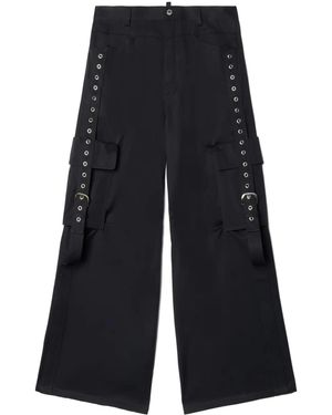 Off-White c/o Virgil Abloh Wide Trousers - Blue