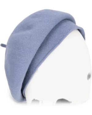 LA ROSE Roll-Up Beret - Blue