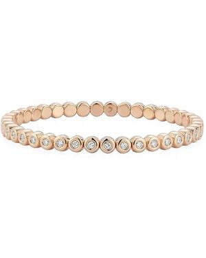 ’ROBERTO DEMEGLIO Diamond Bezel Stretch Bracelet - Natural
