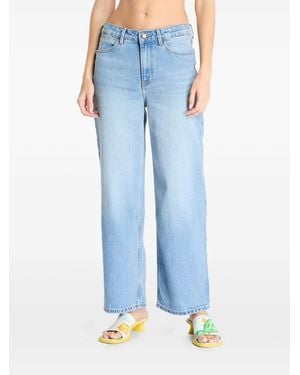 Wrangler Jean À Coupe Évasée - Blue