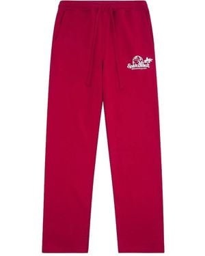 BBCICECREAM Jogginghose Mit Space Sand-Print - Rot