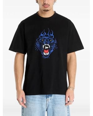 PATTA T-Shirt Fire Panther - Black