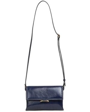 Wandler Bolso De Hombro Ida Trio Mini De Piel - Azul