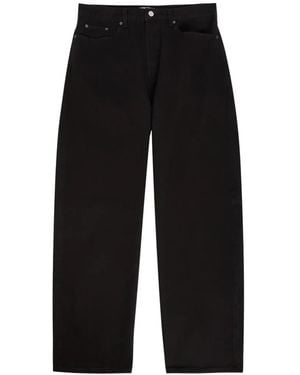 FRAME Wide-Leg Jeans - Black