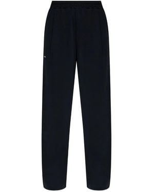 PANGAIA Elasticated-waist Track Trousers - Blue