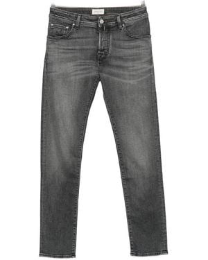 Jacob Cohen Cotton-Blend Jeans - Grey