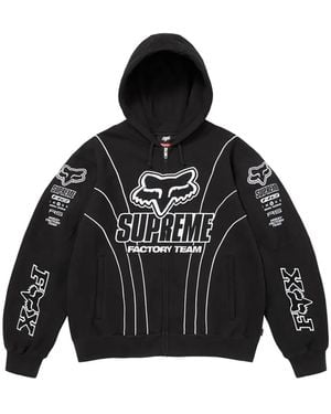 Supreme X Fox Racing® Kapuzenjacke - Schwarz