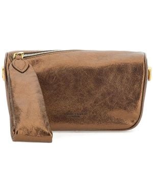 Gianni Chiarini Kim Zip-Fastening Clutch Bag - Brown