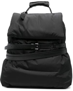 Moschino Belted Backpack - Black
