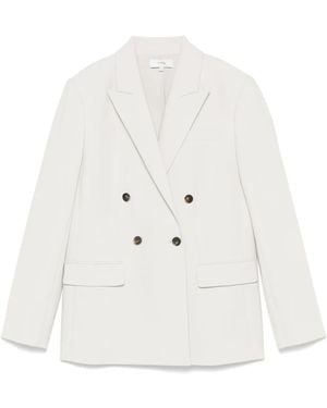Vince Double-Breasted Blazer - White