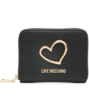 Love Moschino Heart Portafogli Wallet - Black