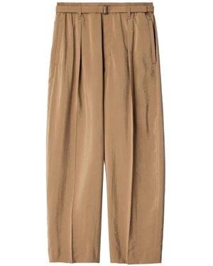 Lemaire Belted Relaxed Trousers - Natural