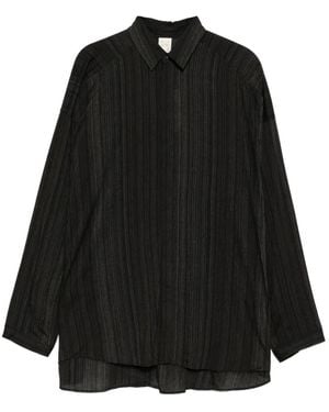 Jan Jan Van Essche Striped Shirt - Black