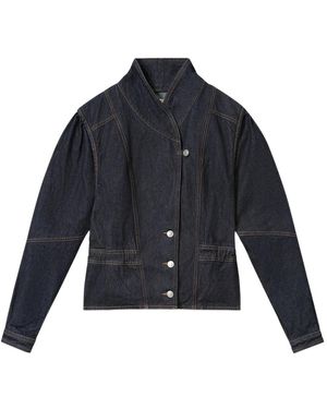 Isabel Marant Dolie Button Jacket - Blue