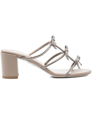 Rene Caovilla Caterina Sandalen 75Mm - Weiß