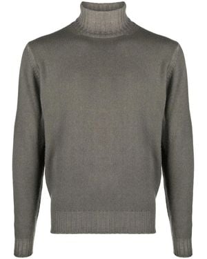 Dell'Oglio Pull À Col Roulé - Gris