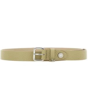 Gianni Chiarini Gürtel Aus Strukturiertem Leder - Grün