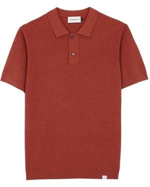 NOWADAYS Polo En Maille Fine - Red