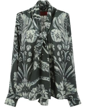 F.R.S For Restless Sleepers Camisa con estampado floral - Verde