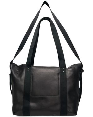 Rick Owens Trolley Leather Tote Bag - Black