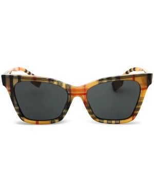 Burberry Gafas De Sol Check Cat Eye - Neutro