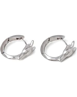 Trussardi Orecchini A Forma Di Animale - Bianco