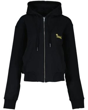 3.PARADIS X Petit Prince Embroidered Zip Hoodie - Black
