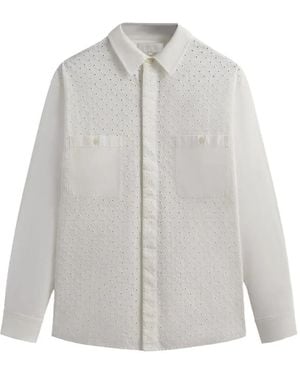 Kith Apollo Lattice Floral Long-Sleeve Shirt - Gray