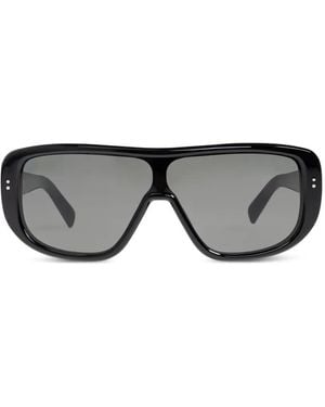 Jacquemus Gafas de sol con montura envolvente - Negro