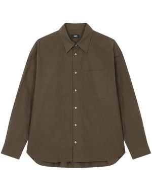 Studio Tomboy X Camicia A Maniche Lunghe - Marrone
