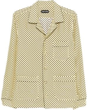 Tom Ford Pattern Shirt - Natural