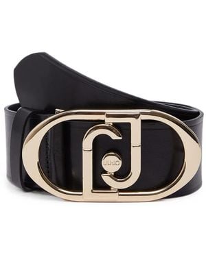 Liu Jo Leather Bustier Belt - Black