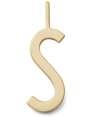 Design Letters A Letter-Pendant Necklace - Metallic