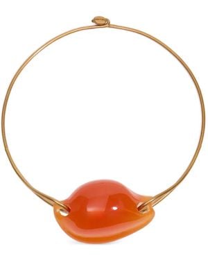 Bimba Y Lola Seashell-Pendant Choker Necklace - Metallic