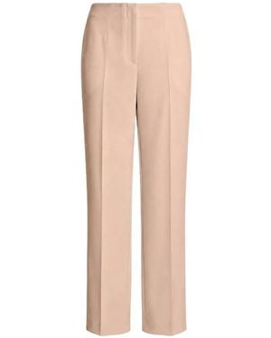 Alberta Ferretti Pressed-Crease Trousers - Pink