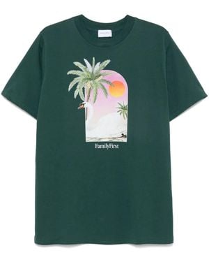 FAMILY FIRST Swann T-Shirt - Green