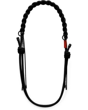 Topologie 8Mm Braided O-Rope Strap - Black