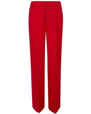 Ralph Lauren Georgette Pleated Tailored Trousers