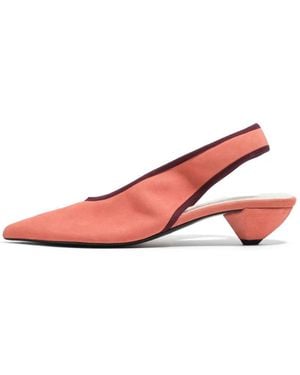 Bimba Y Lola Pointed-Toe Court Shoes - Pink