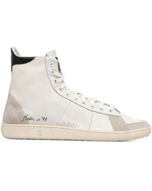 Patrizia Pepe Skin Hi '93 Trainers - Natural