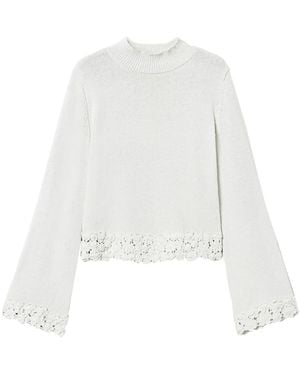 Twinset Embroidered-Design T-Shirt - White