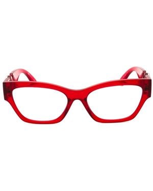 Versace Medusa Cat-Eye Glasses - Red