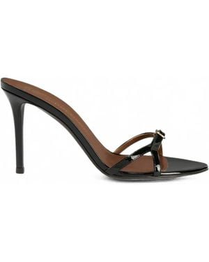 Giuseppe Zanotti Mules Ophelia À Boucle - Noir