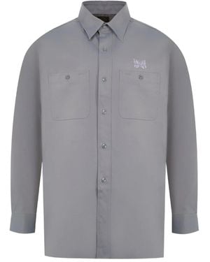 Needles Buttoned Pocket Shirt - Grey