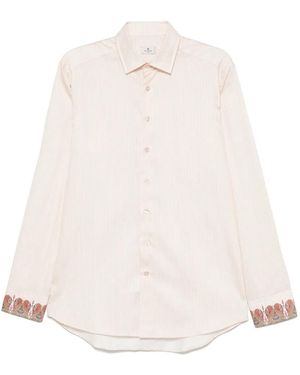 Etro Chemise À Rayures - Blanc