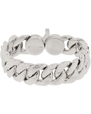 Tom Wood Bracciale A Catena - Metallizzato