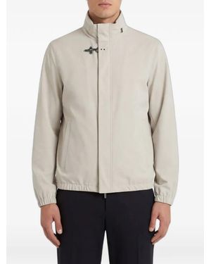 Fay Chaqueta Bómber Travel Con Cierre De Trenca - Neutro