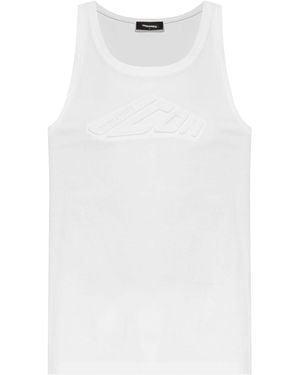 DSquared² Cotton Tank - White