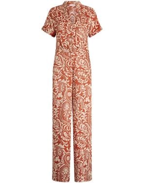 Liu Jo Motif Jampsuit - Orange