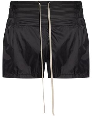 Rick Owens Short À Taille Élastiquée - Noir